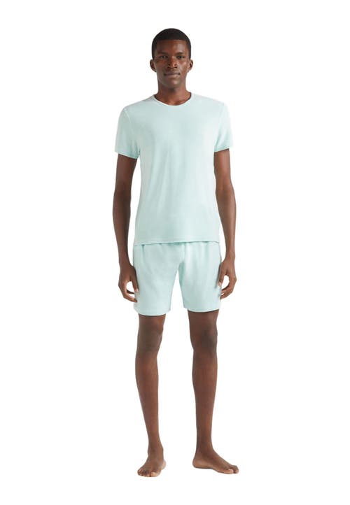 Vilebrequin Terry T-shirt In Pacific