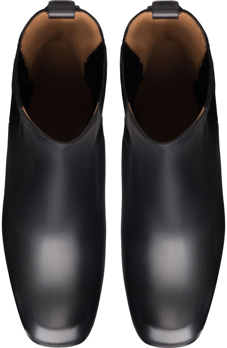 Magnanni Elayne Block Heel Chelsea Boot, Alternate, color, Black