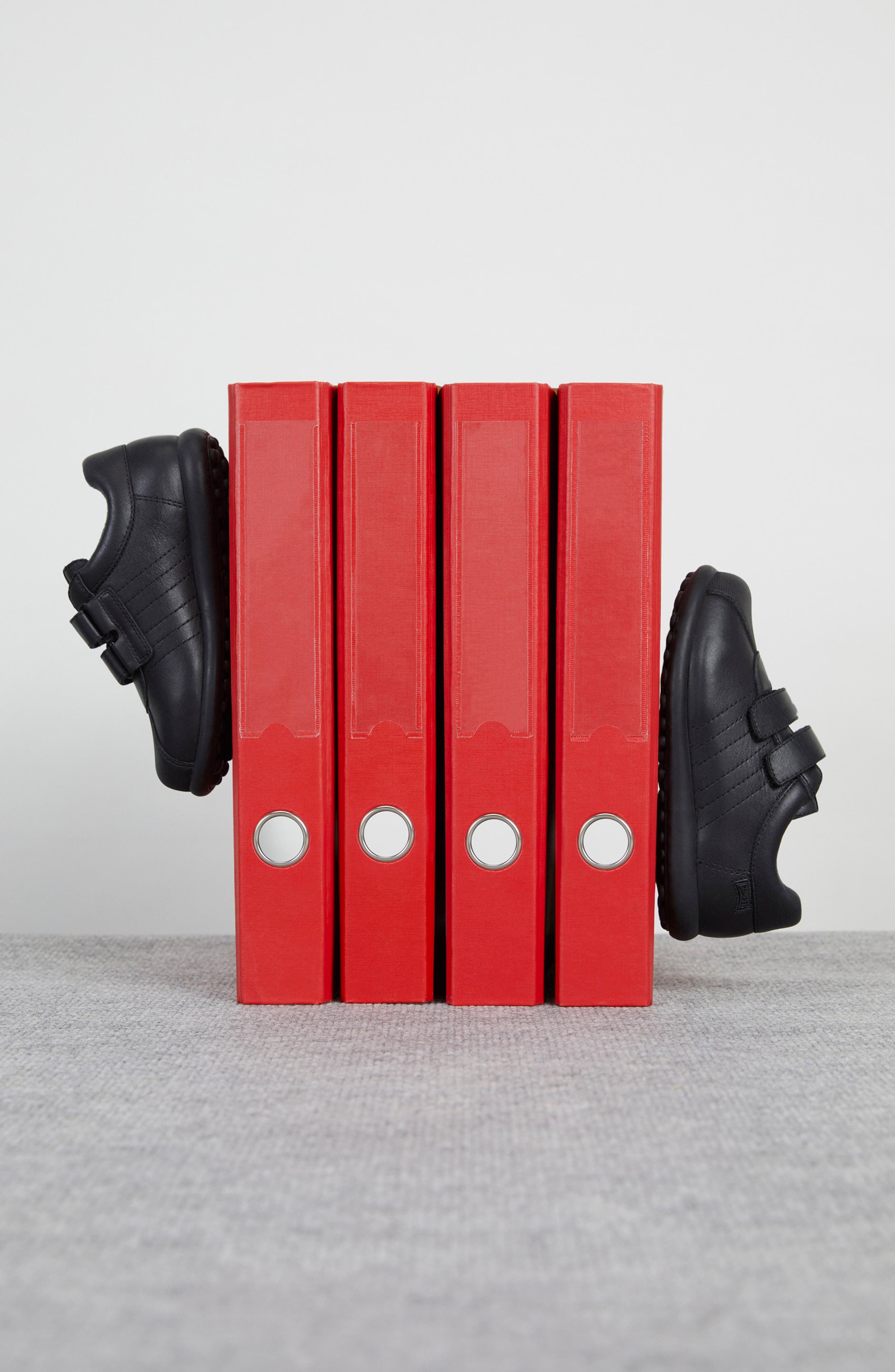 Camper Kids' Pelotas Ariel Sneaker, Alternate, color, Black