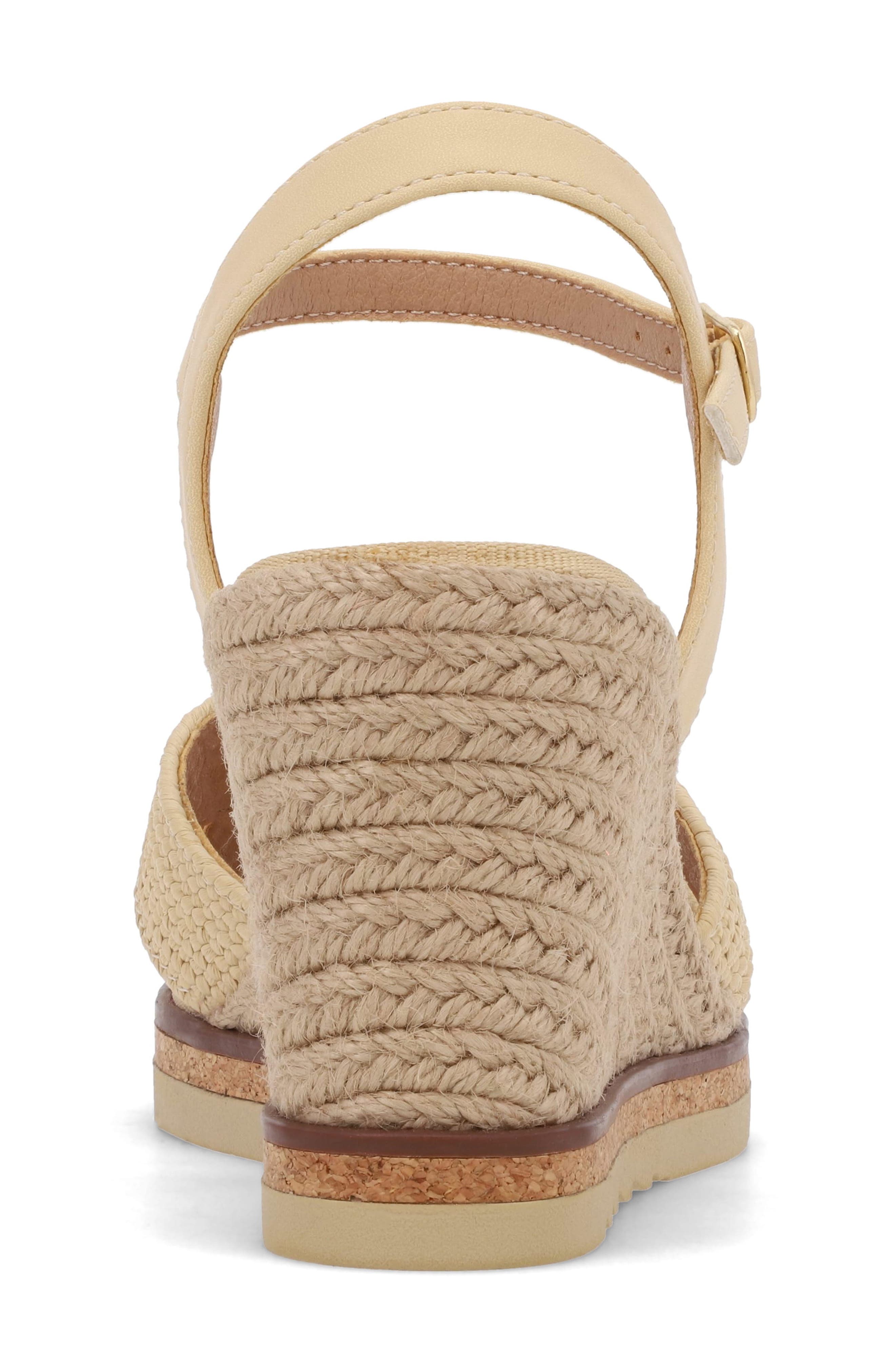 Allisha Espadrille Wedge Sandal, Alternate, color, NATURAL