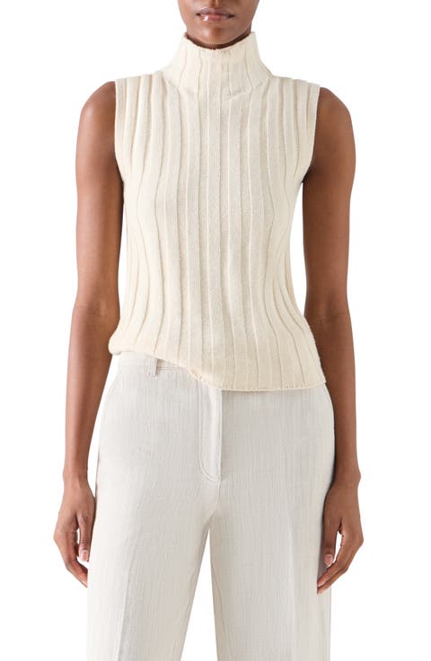 Chunky Knit Sleeveless Top