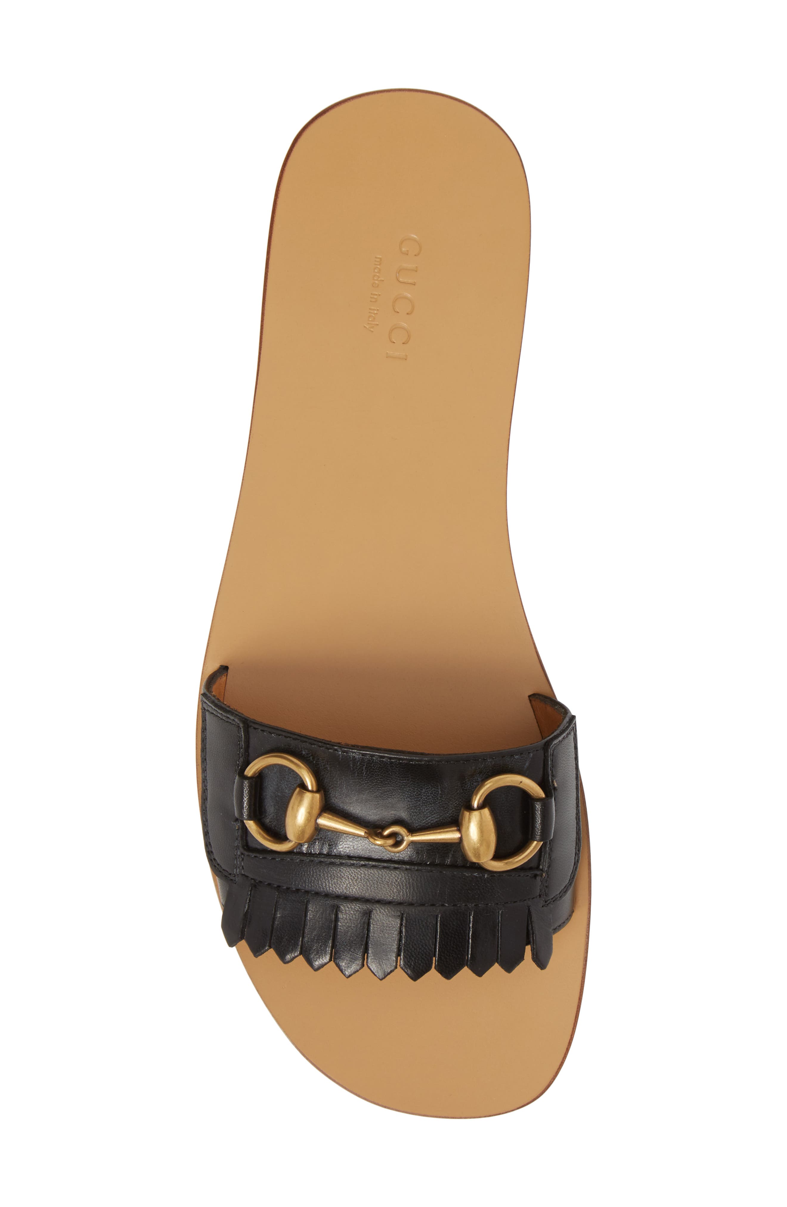 Slide Sandal, Alternate, color, BLACK