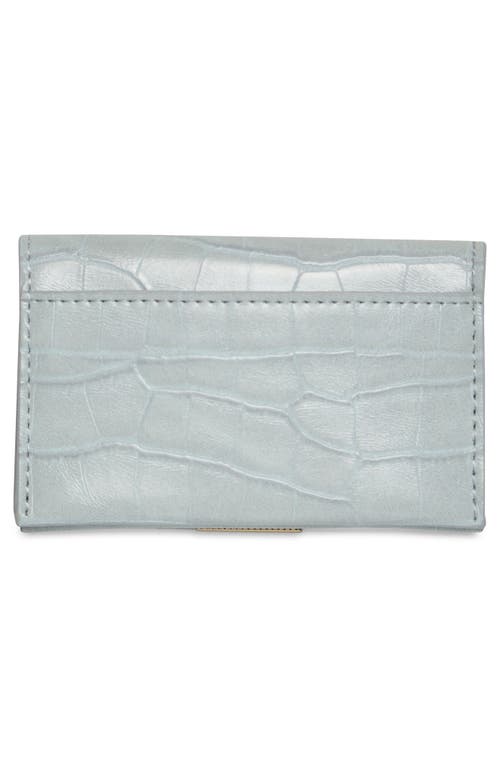 Dolce Vita Mini Me Faux Leather Wallet In Gray