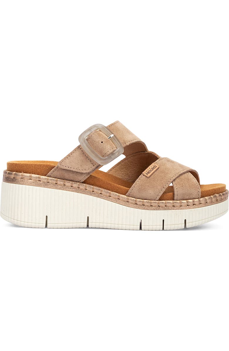 PIKOLINOS Gomera Wedge Sandal, Alternate, color, Desert