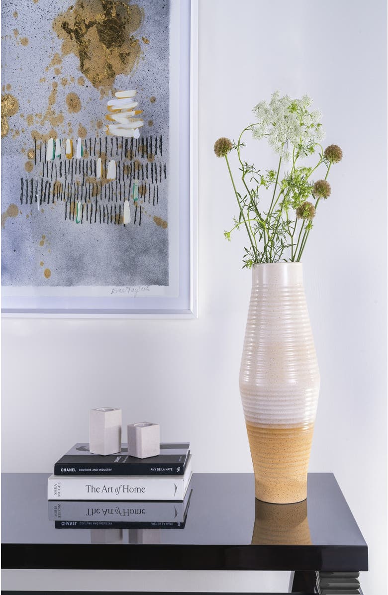 DinaDecor Greece Tall Vase, Alternate, color, Neutral