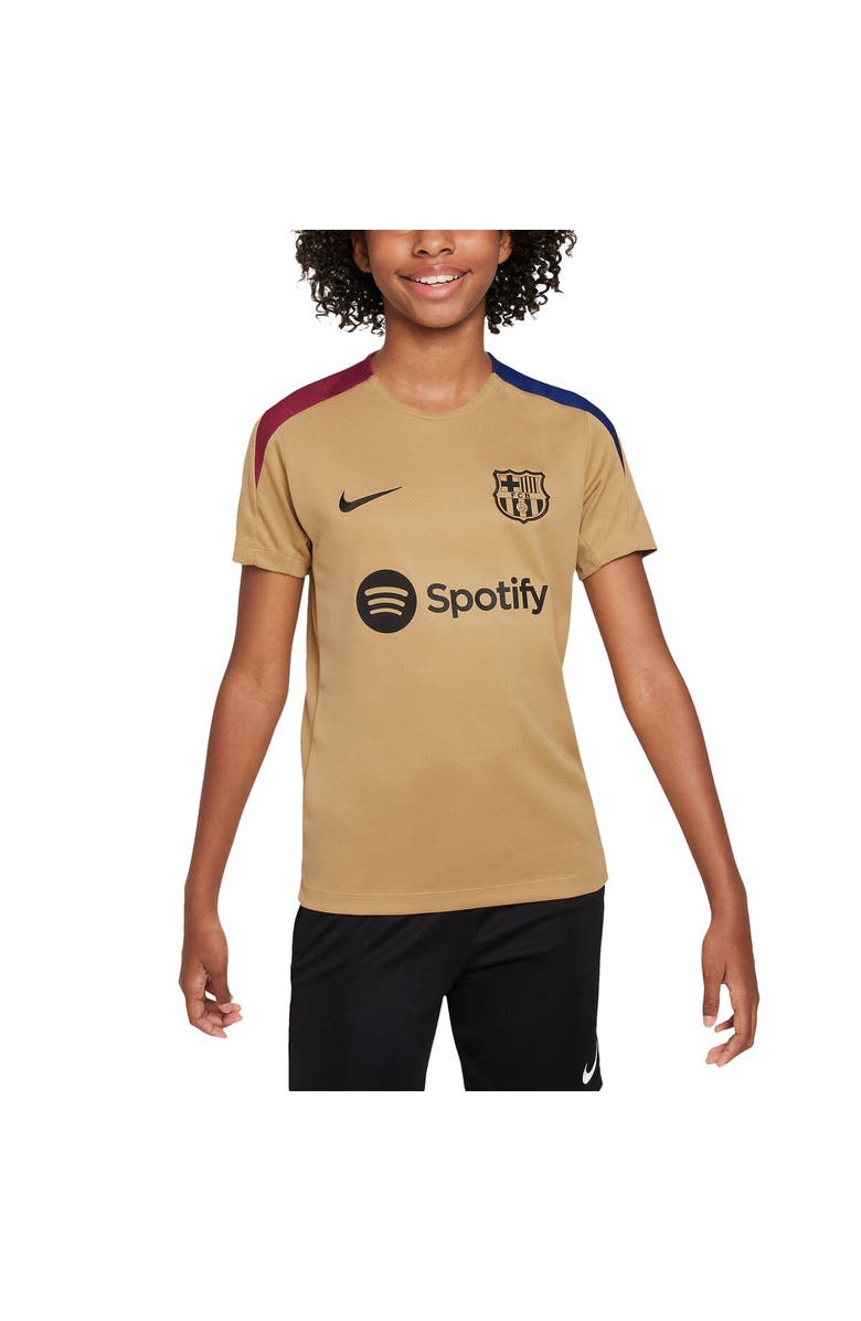 Nike Youth Nike  Gold Barcelona 2024/25 Strike Training Top, Main, color, 