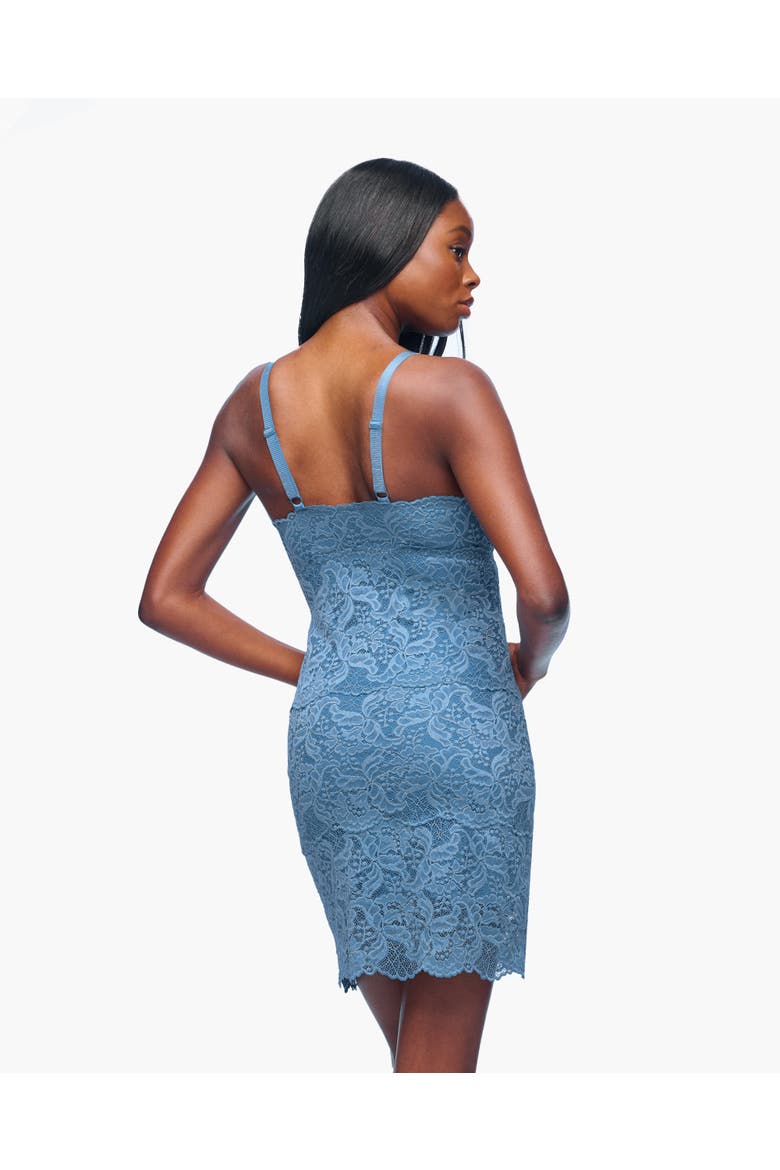 Jhansi Curvy Slip Chemise, Alternate, color, Lago