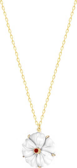 Gardenia Mix Pearl Statement Necklace Set main image 0