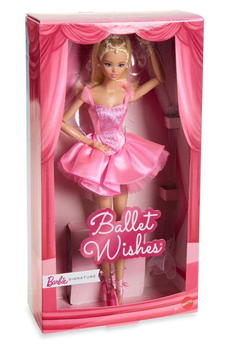 Ballet Wishes Barbie Doll, Main, color, NONE
