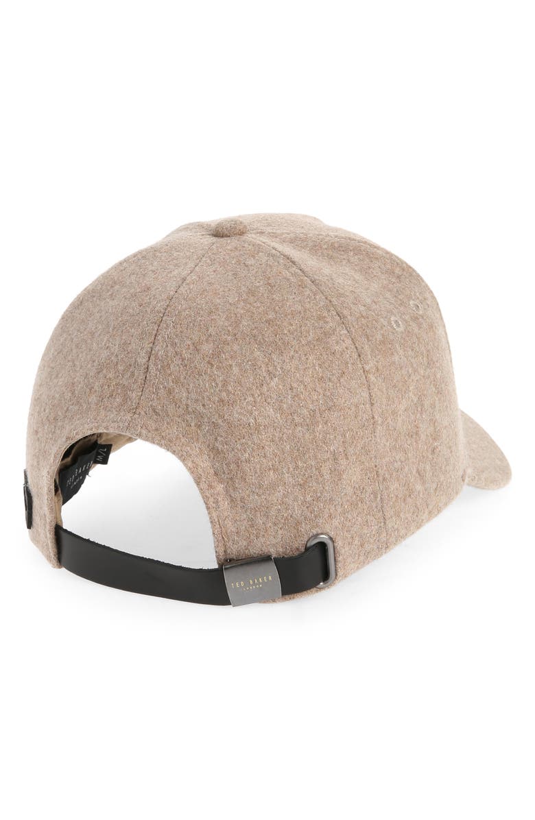Ted Baker London Jacobbs Wool Blend Baseball Cap, Alternate, color,