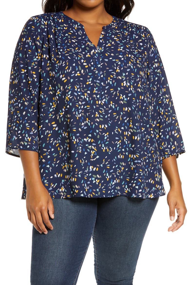 Perfect Blouse, Main, color, HOPE GARDEN
