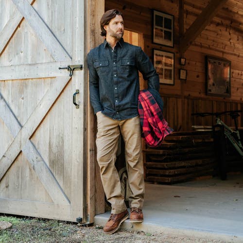 MOUNTAIN KHAKIS MOUNTAIN KHAKIS AUSTIN DENIM SHIRT