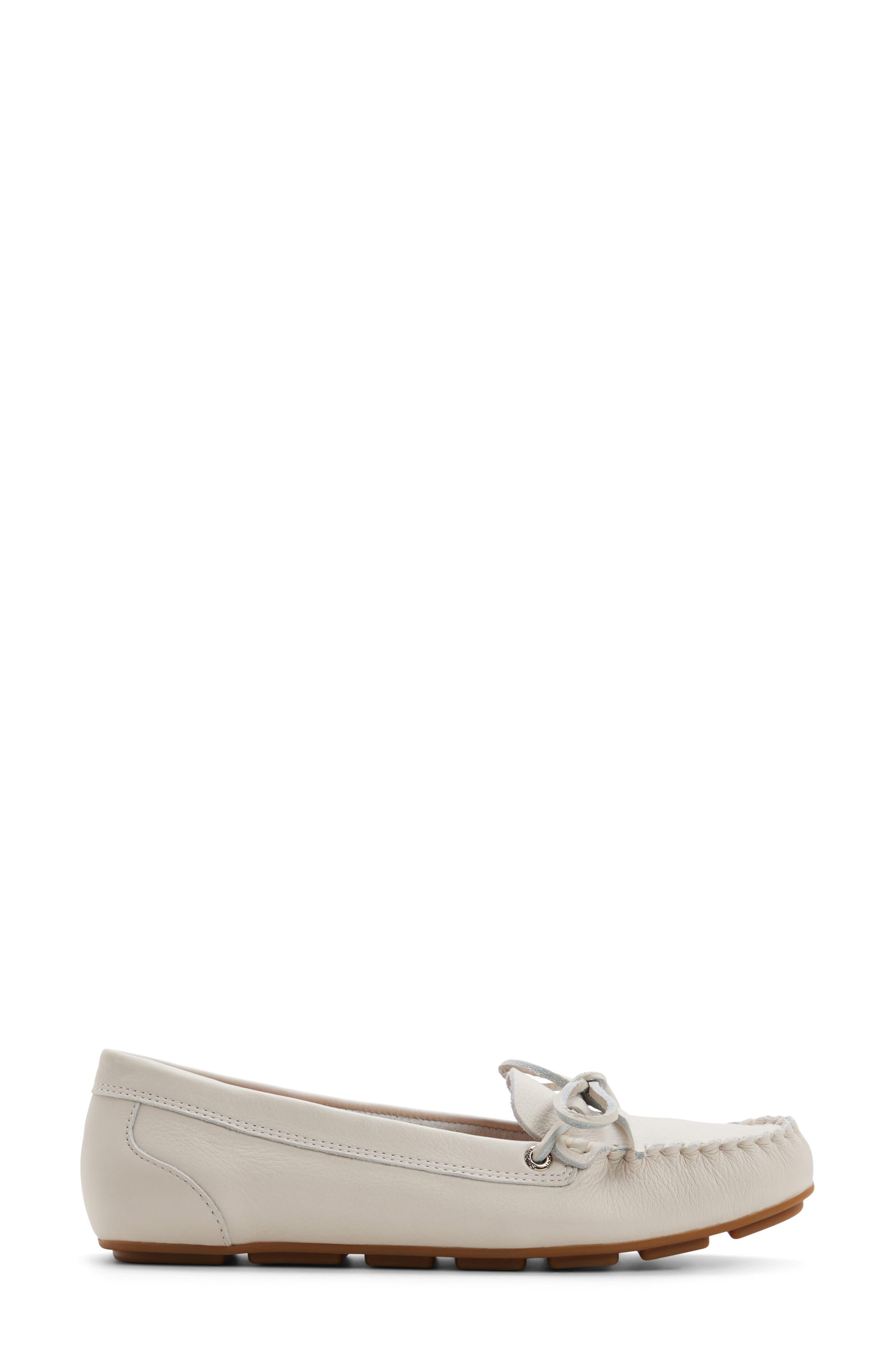 Sperry Bow Driver, Alternate, color, Cream