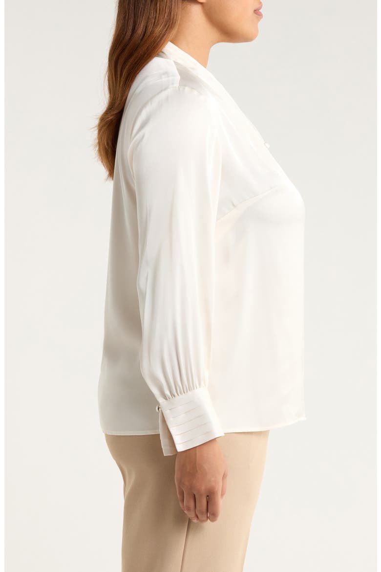 Pleated Top, Alternate, color, WHITE DOVE