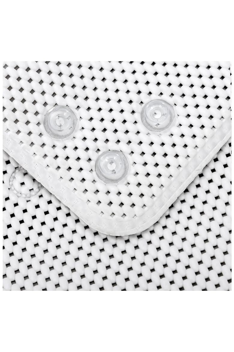 Nonskid Double Foam Bath Mat, Alternate, color, WHITE
