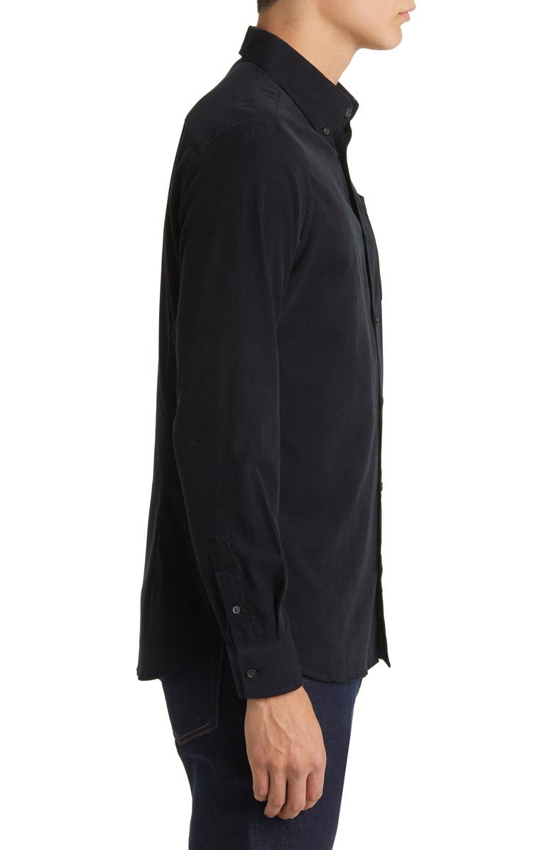Ted Baker London Lecco Slim Fit Corduroy Button-Down Shirt, Alternate, color,