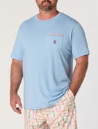 Psycho Bunny Big & Tall Rory Pocket T-Shirt