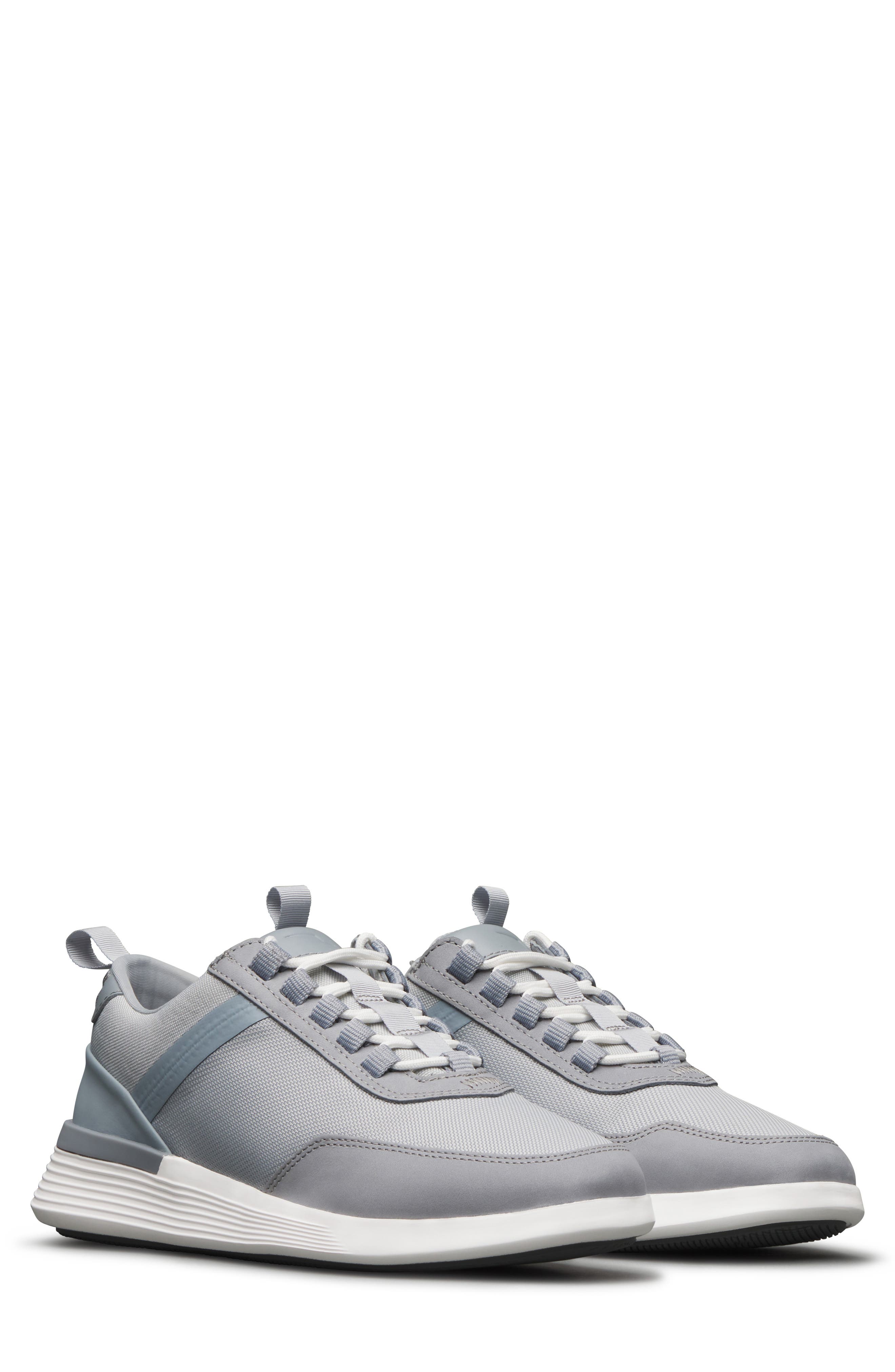 Wolf & Shepherd Crossover Victory Trainer Sneaker, Main, color, Gray / White