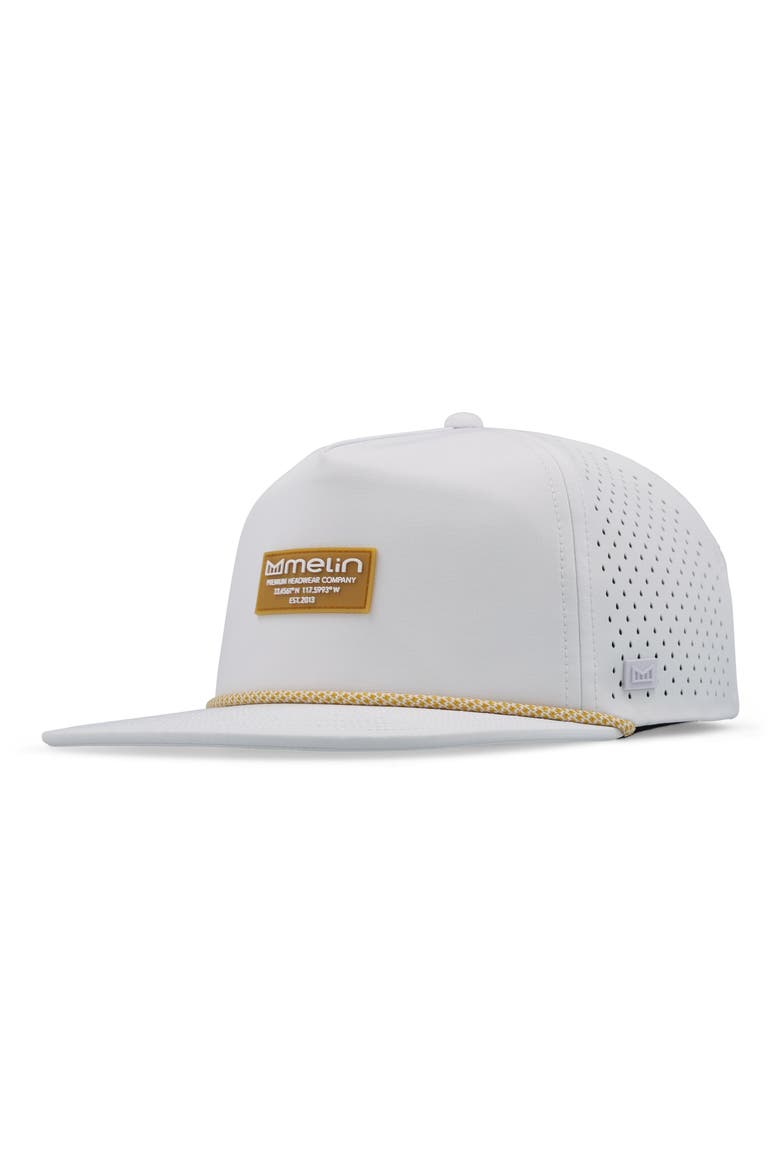 Coronado Gum Hydro Snapback Ball Cap, Main, color, WHITE GUM