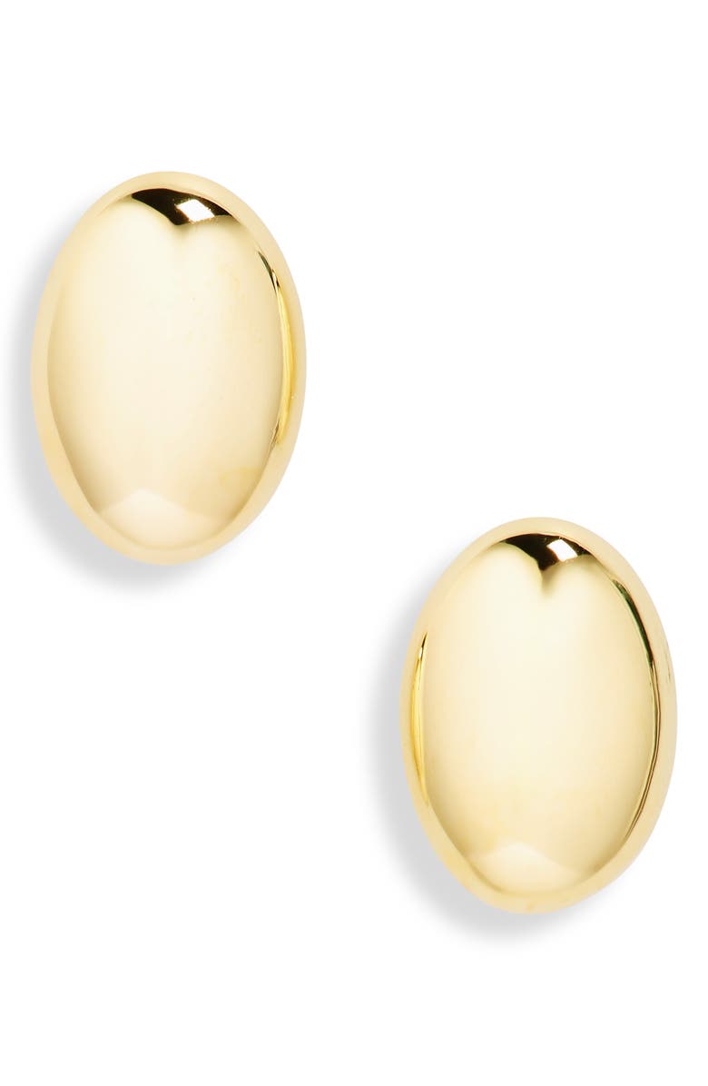 Lié Studio The Luna Stud Earrings, Main, color, Gold