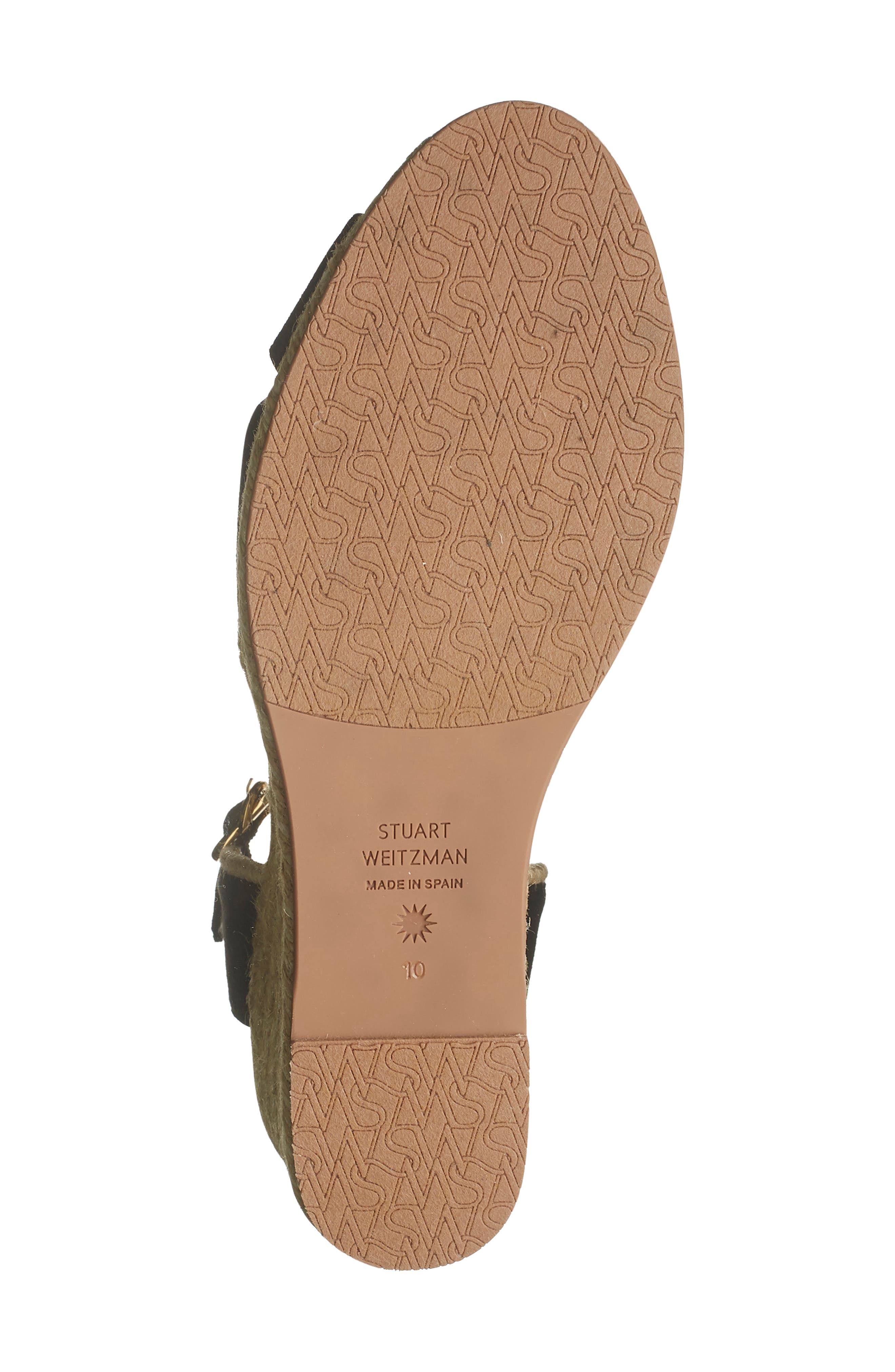 Stuart Weitzman Mirela Espadrille Sandal, Alternate, color, 
