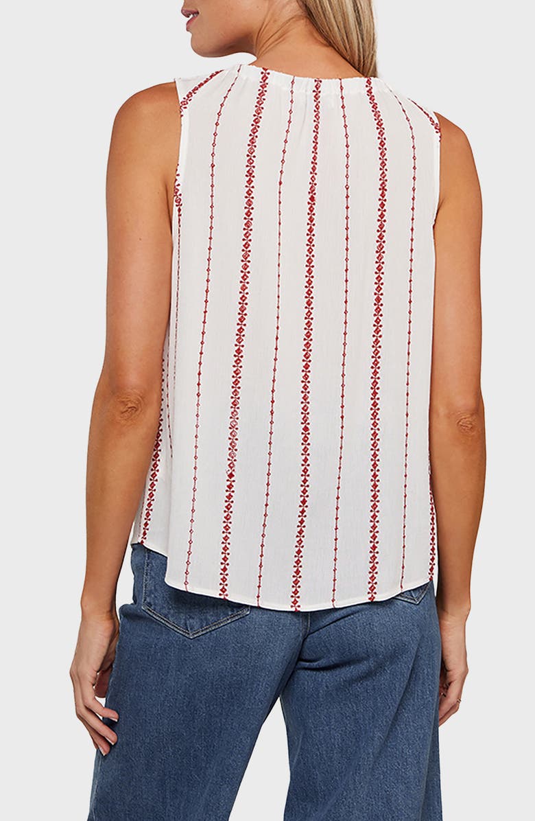 matty m. Hannah Split Neck Tank Top, Alternate, color,