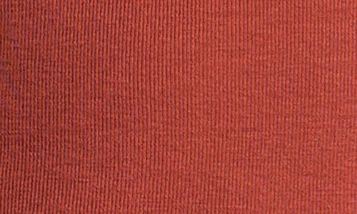 Vince Essential Long Sleeve Pima Cotton & Modal T-shirt In Red