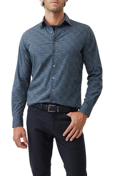 Bellmount Floral Button-Up Shirt