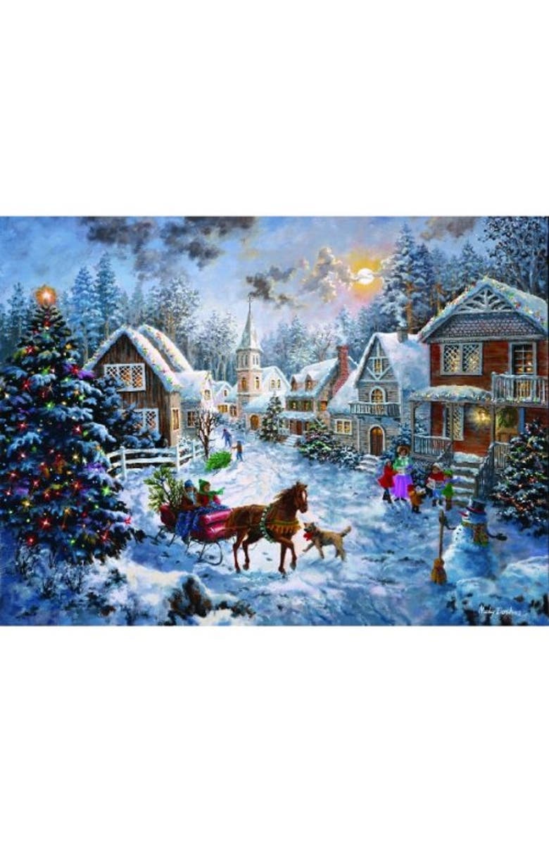 Sunsout Merry Christmas 1000 piece Jigsaw Puzzle for Adults, Alternate, color, Multicolor