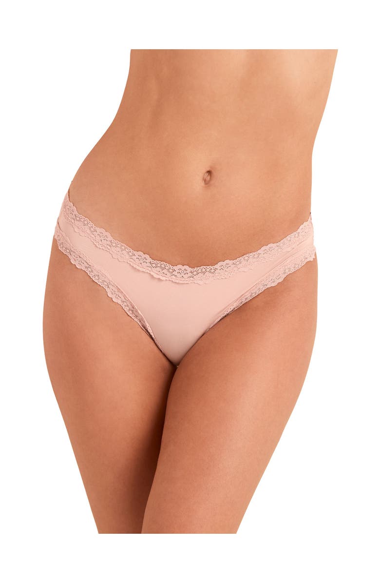 Adore Me Lena Cheeky Panties, Main, color, Medium Beige