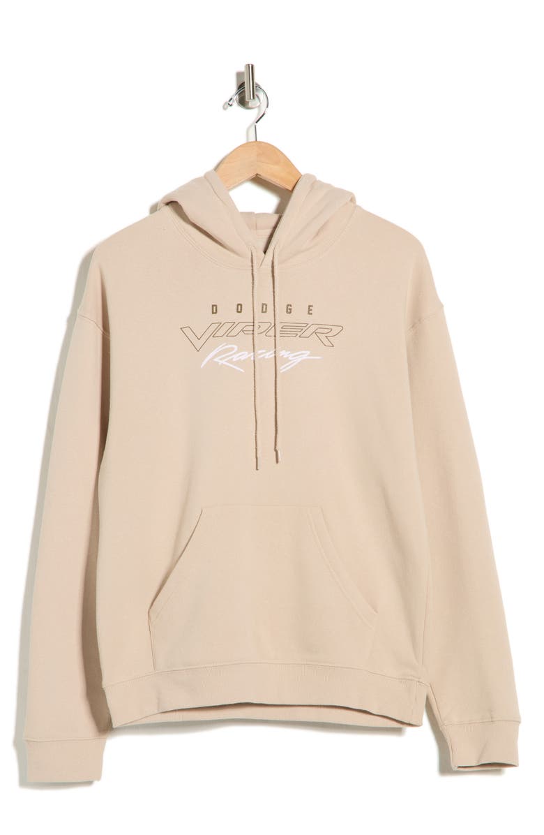 Goodie Two Sleeves Dodge Viper Big 91 Graphic Hoodie, Main, color, Lark