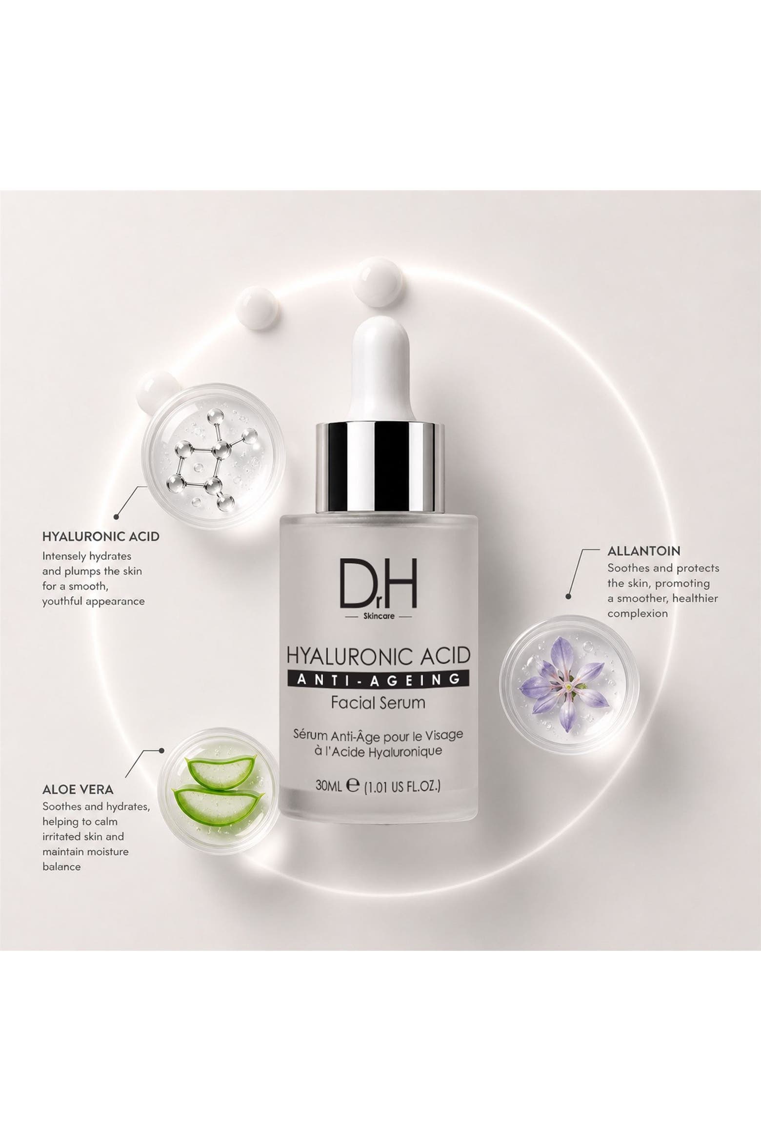 One Shop Doctor Dr H Advanced Anti-ageing Hyaluronic Acid Facial Serum (Women) | Nordstrom