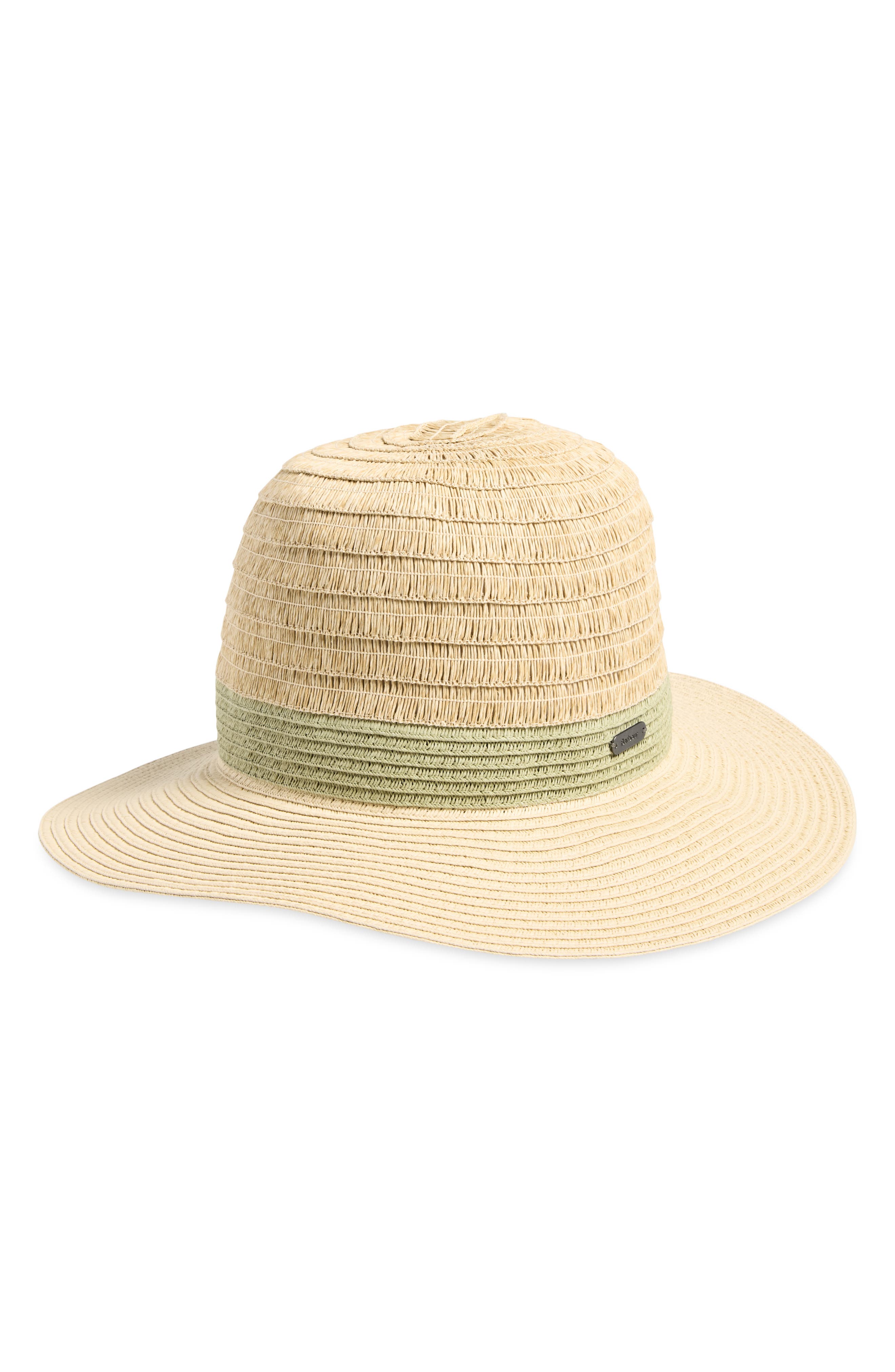 Barbour Pearl Fedora Hat In Natural