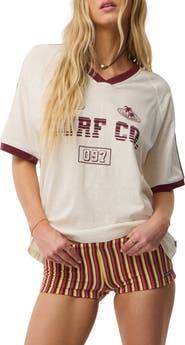 Rip Curl Retro Swell Striped Terry Shorts