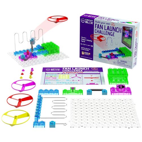 E-Blox Circuit Blox Byo Fan Launch Challenge Wire Maze, Ages 5+ in Multicolored  product