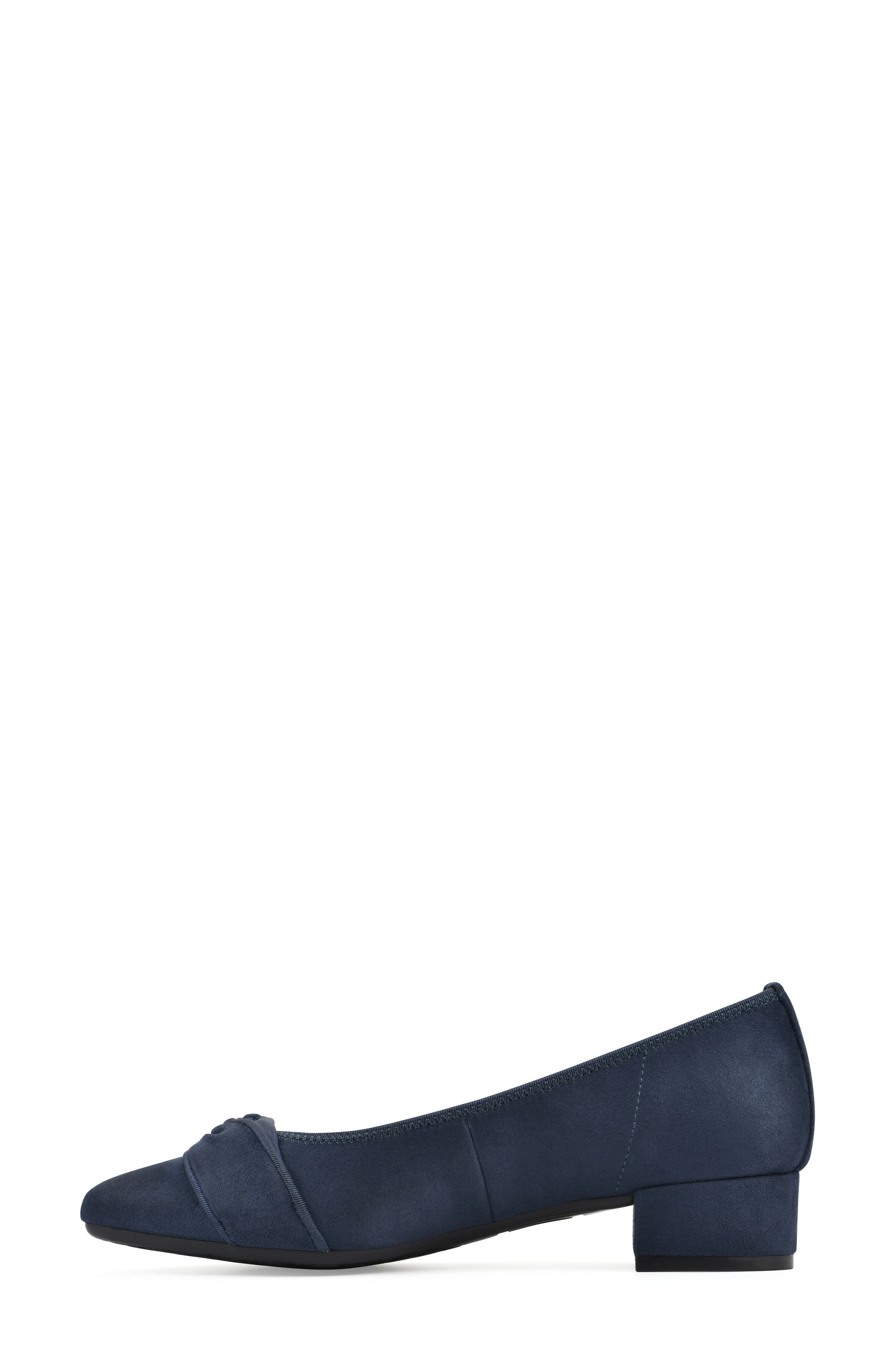Bordeaux Pump, Alternate, color, NAVY FABRIC