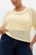 City Chic Open Stitch Sweater