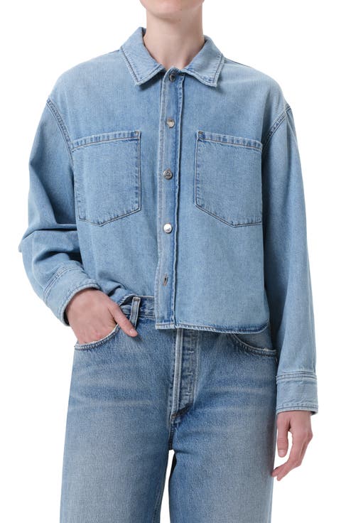 Women's AGOLDE Denim Tops | Nordstrom