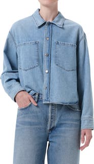 AGOLDE Juna Denim Button-Up Shirt