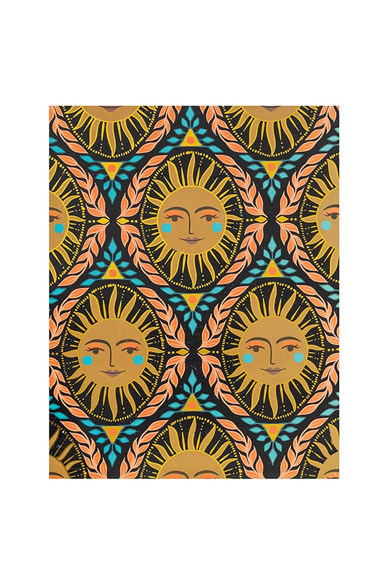 Scratch Art Paper Pad Moon & Sun 6 Designs, Alternate, color, Multicolored