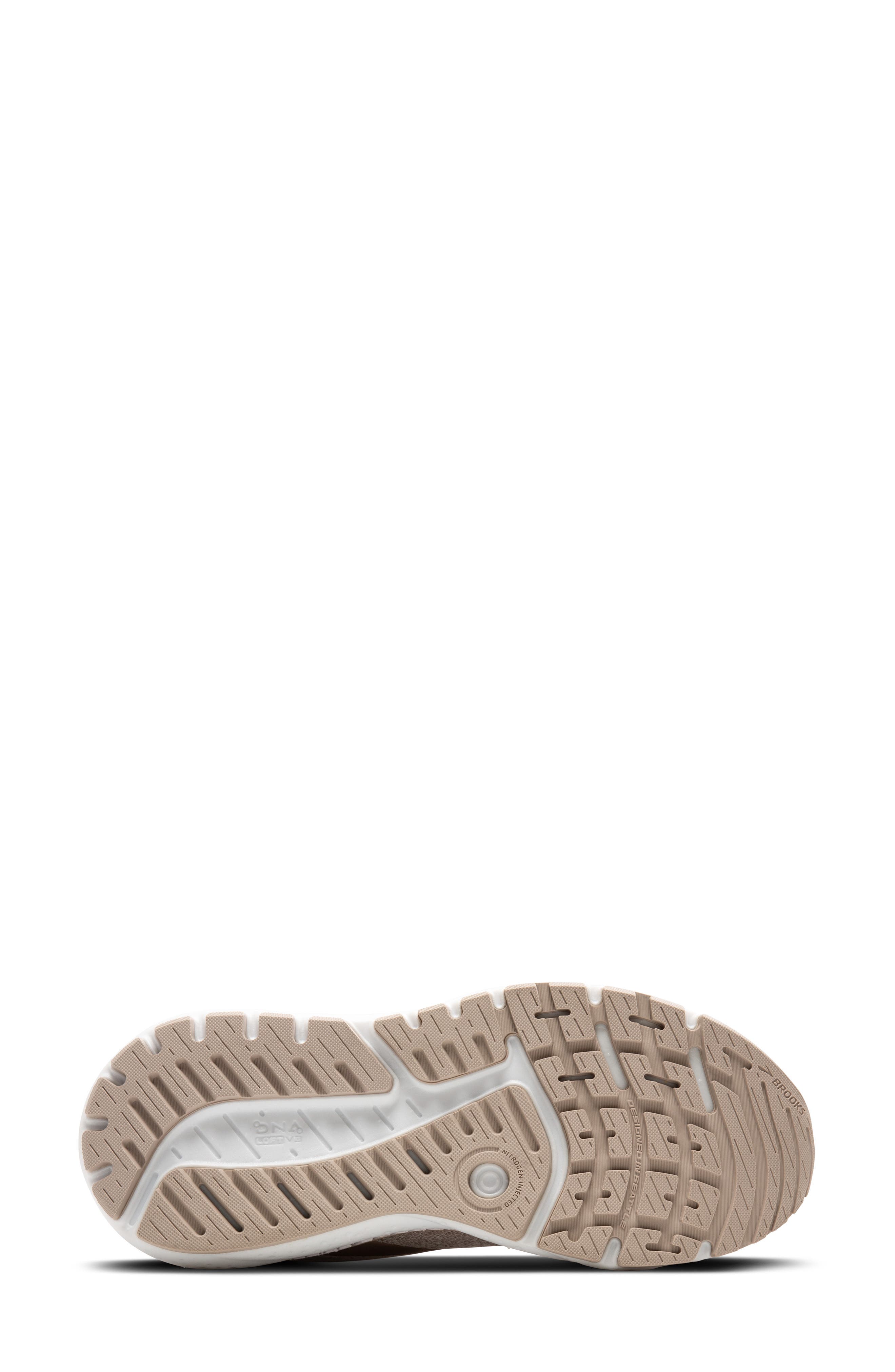 Brooks Ariel GTS 24 Running Shoe, Alternate, color, Coconut/ Chateau/ Portabella