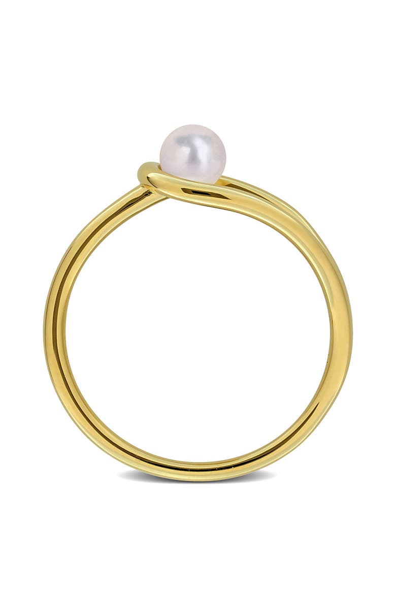 DELMAR Cultured Freshwater Pearl Ring, Alternate, color, White