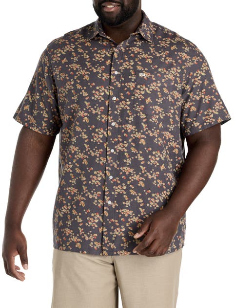 Big & Tall Eco Standard Floral Sport Shirt