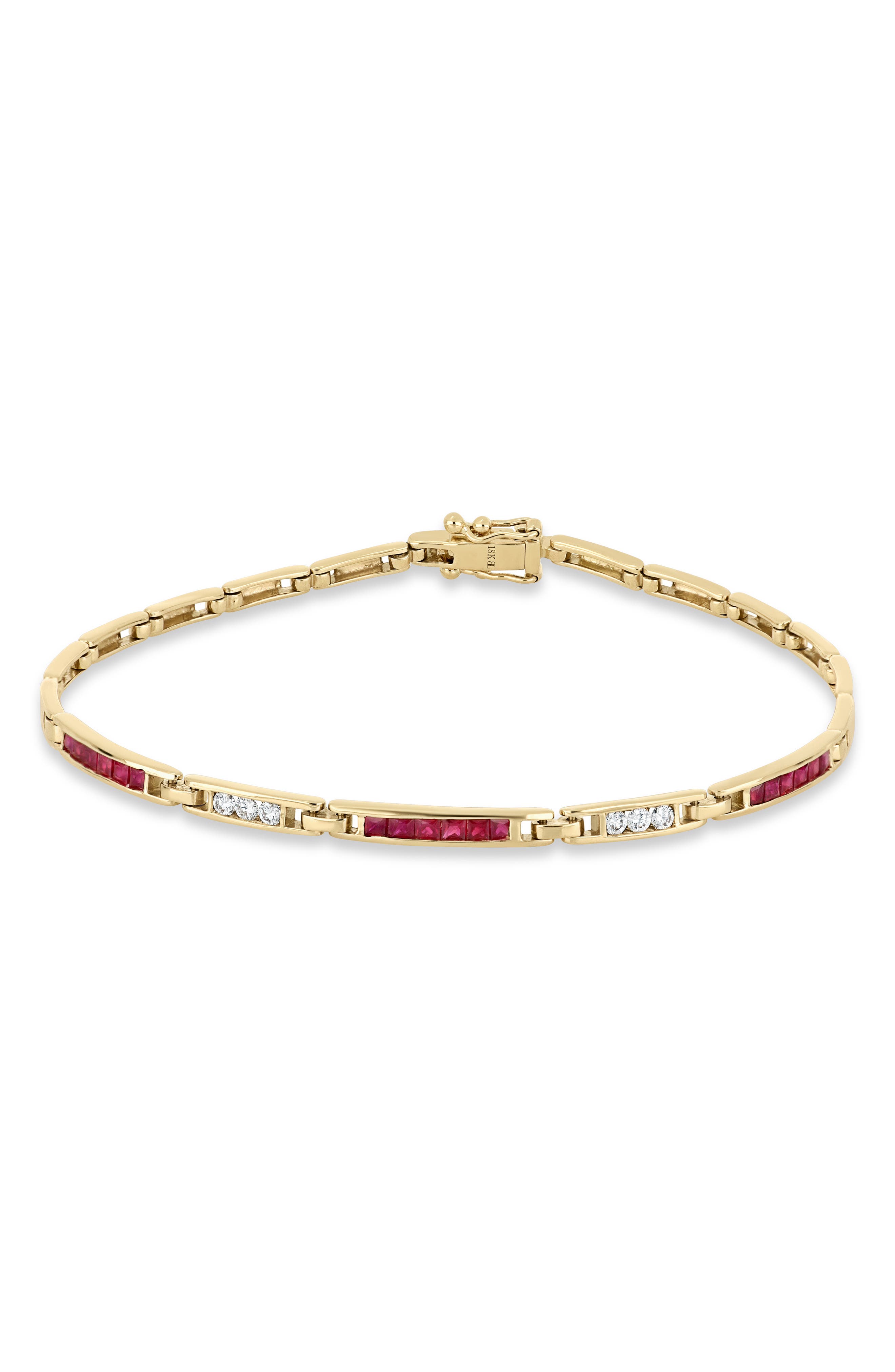 18K GOLD/ DIAMOND/ RUBY