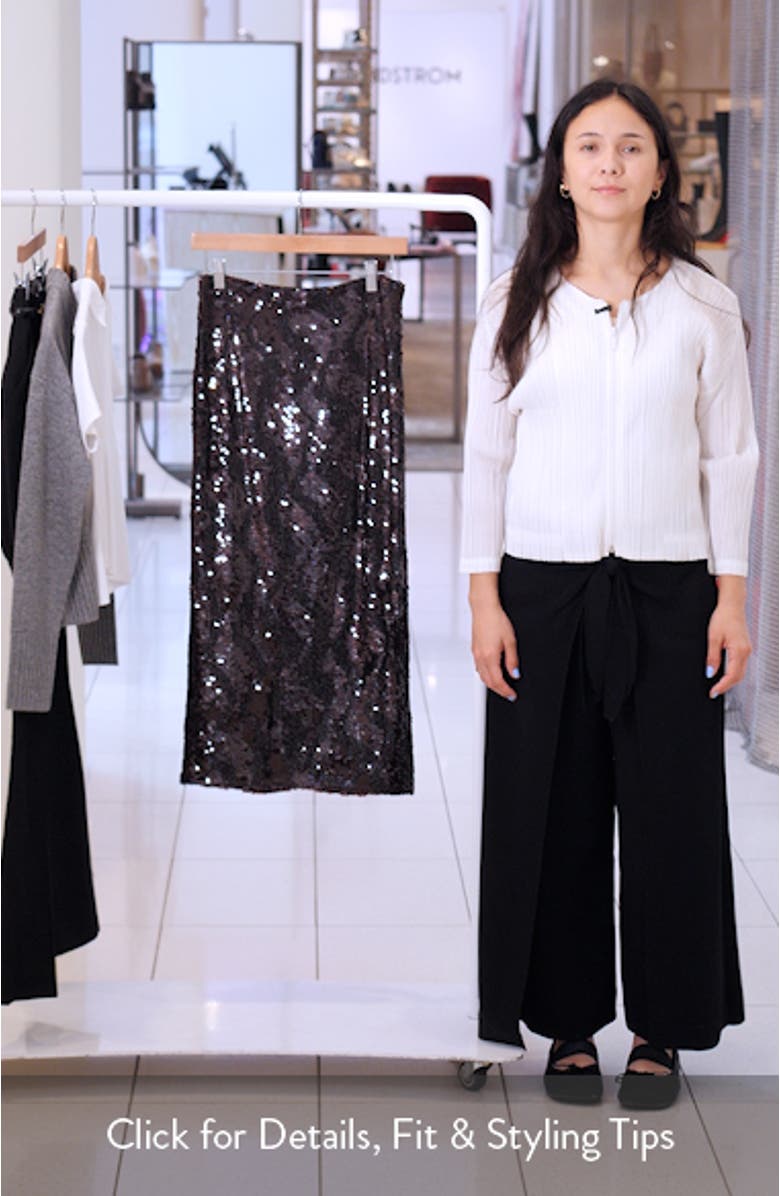 Koa Sequin Skirt, sales video thumbnail