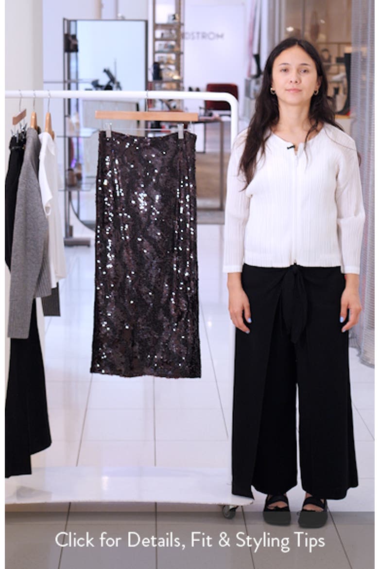 Koa Sequin Skirt video