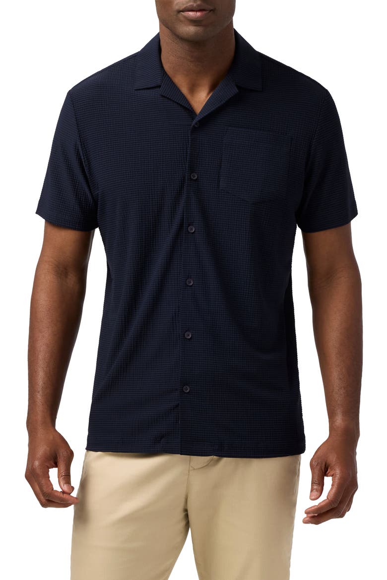 Copa Performance Camp Shirt, Main, color, NAVY