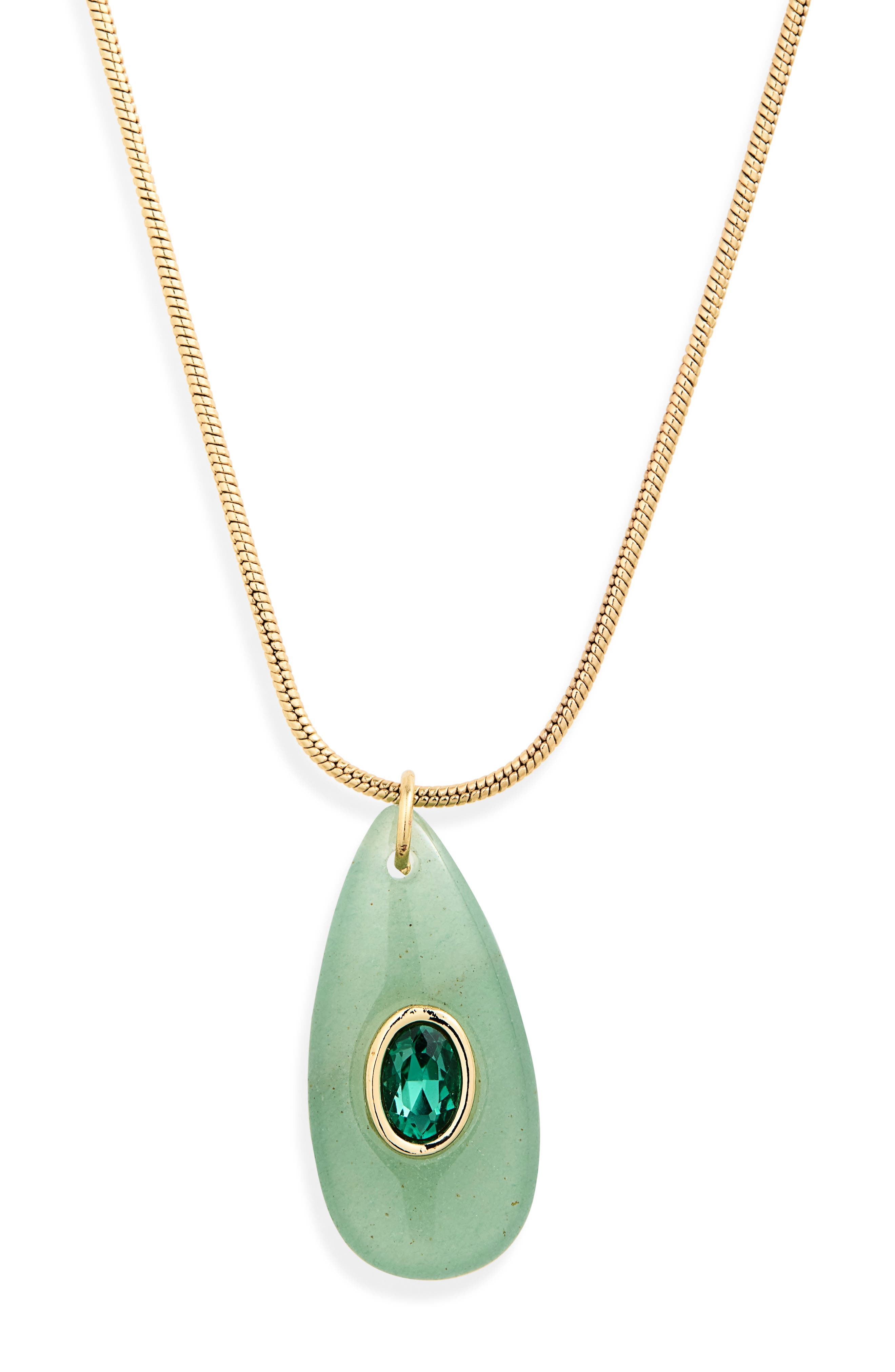 Teardrop Pendant Necklace