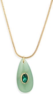 Panacea Teardrop Pendant Necklace