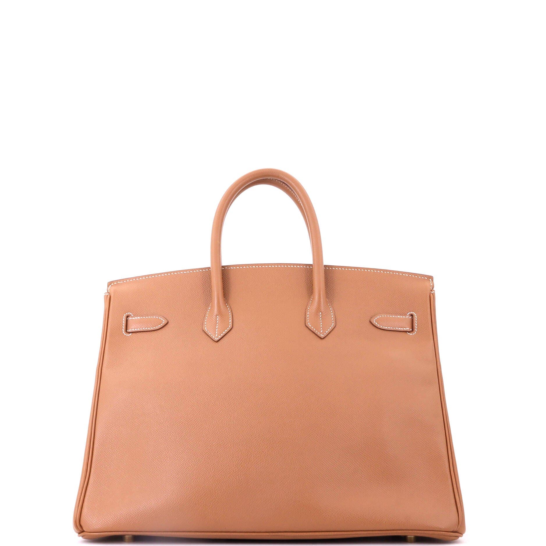 Birkin Handbag Brown Courchevel with Gold Hardware 35, Alternate, color, Metallic Gold